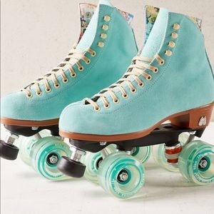 Moxi Suede Roller Skates